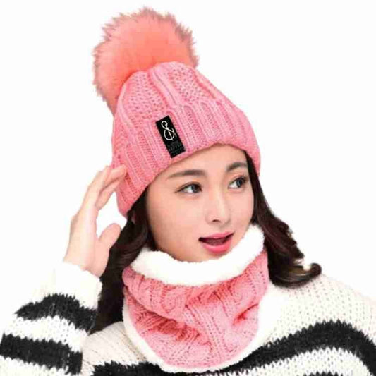 LADIES WINTER CAP 2PIECE SET