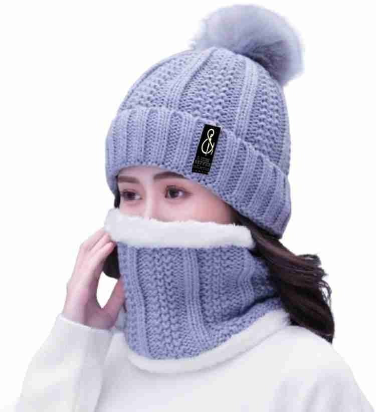 LADIES WINTER CAP 2PIECE SET