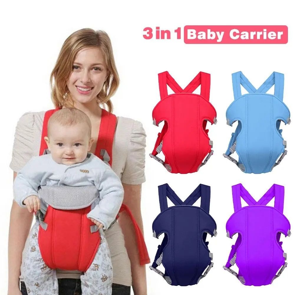 Multicolor Adjustable Baby Carrier