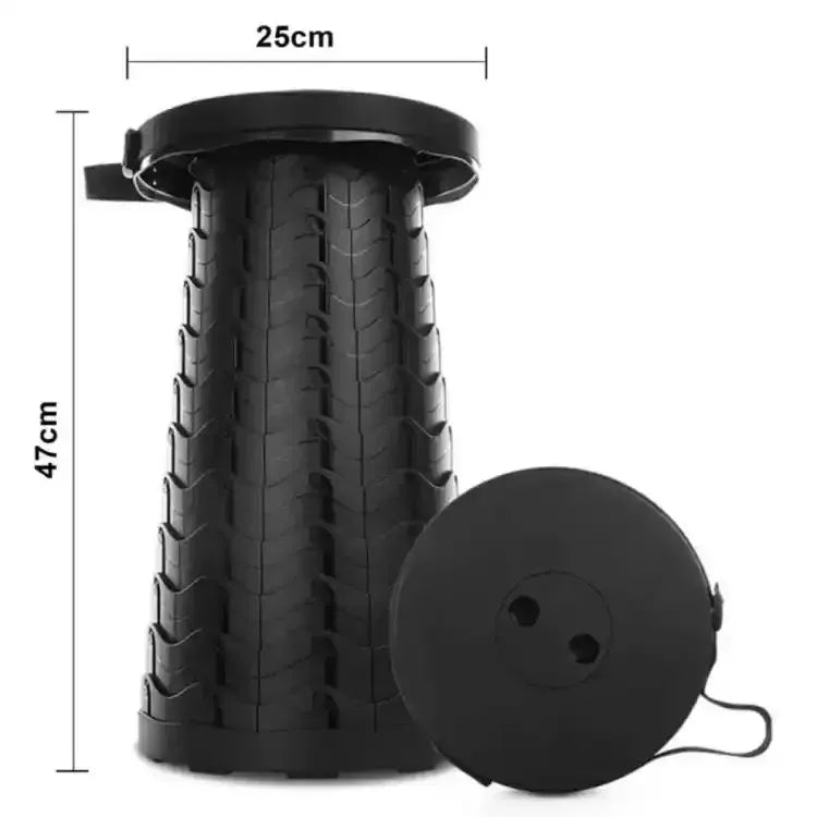 Portable Retractable Folding Stool Chair